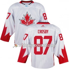 Kanada Dresy Sidney Crosby 87 Světový pohár v ledním hokeji 2016 Bílá - Pánské